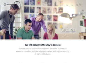 Extent – Responsive WordPress Blog theme