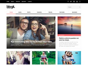 Blogit – Clean Blog/Magazine WordPress Theme