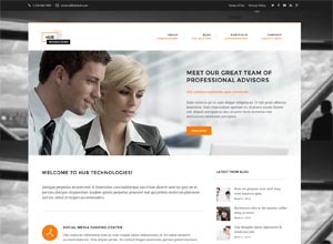 Hub Technologies – Business WordPress Theme