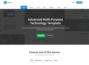 Nucleus – Multipurpose Technology HTML Template