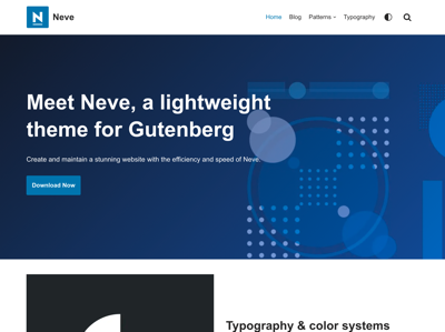 Neve – Free Lightweight WordPress Theme