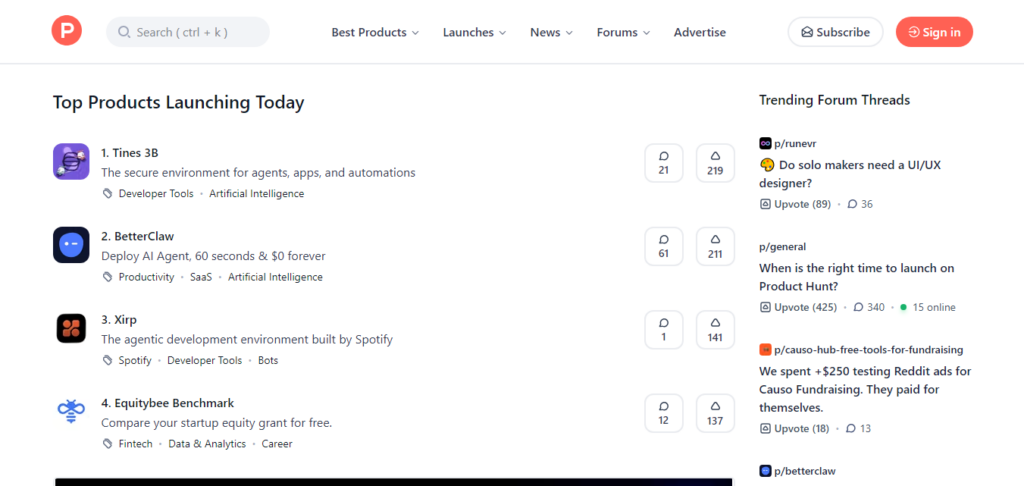 Product Hunt