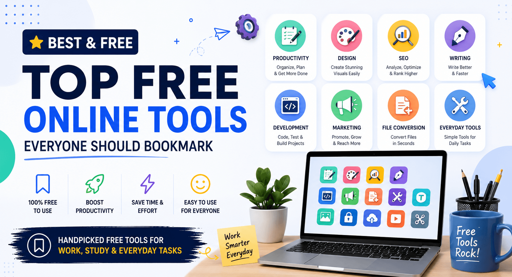 Top Free Online Tools Everyone Should Bookmark